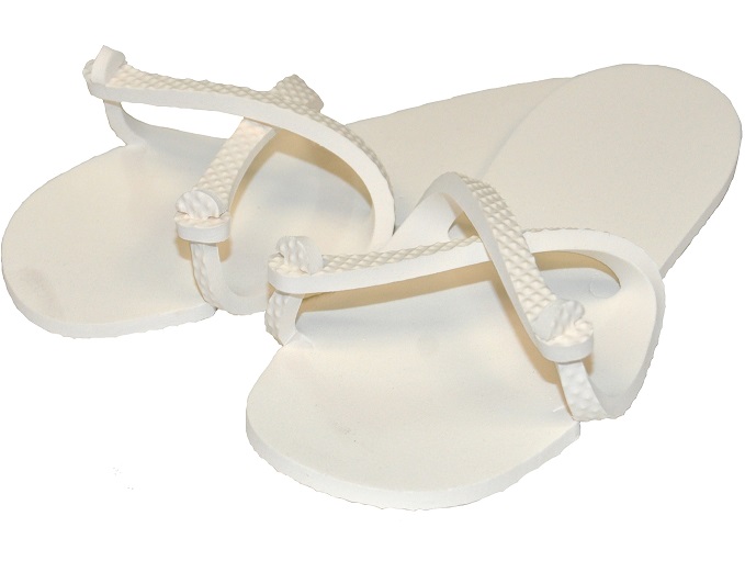Sandale femme blanc x 50